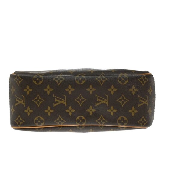 LOUIS VUITTON LV Logo Trouville Hand Bag Monogram Leather Brown - Picture 6 of 16